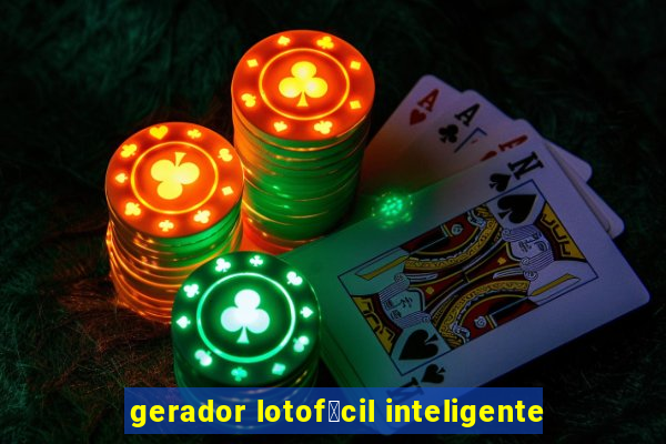 gerador lotof谩cil inteligente